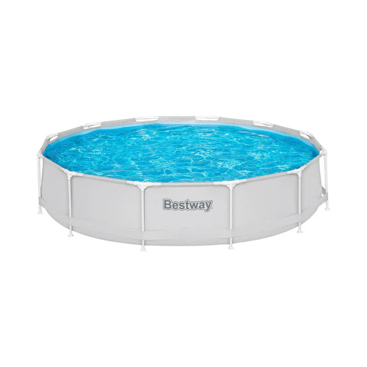 Piscina Bestway Redonda con filtro Deluxe Gris 3.66MX76Cm