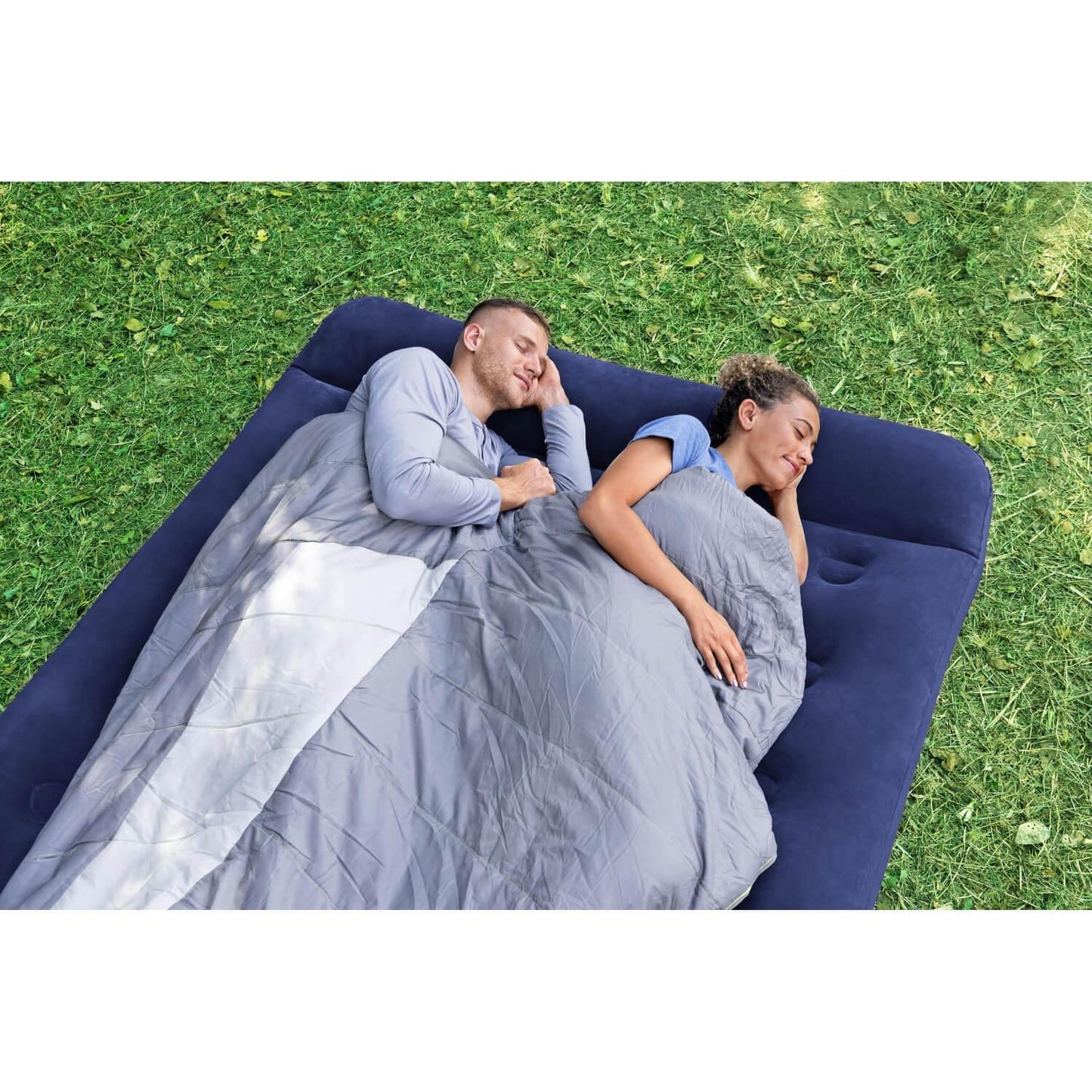 Colchón Inflable Queen Inflador de Pie 203X152X28CM Bestway