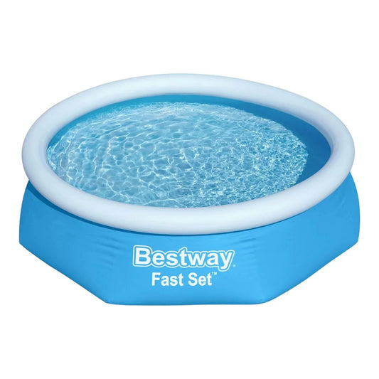 Piscina Bestway Redonda Fácil Armado con filtro 2.44MX61Cm