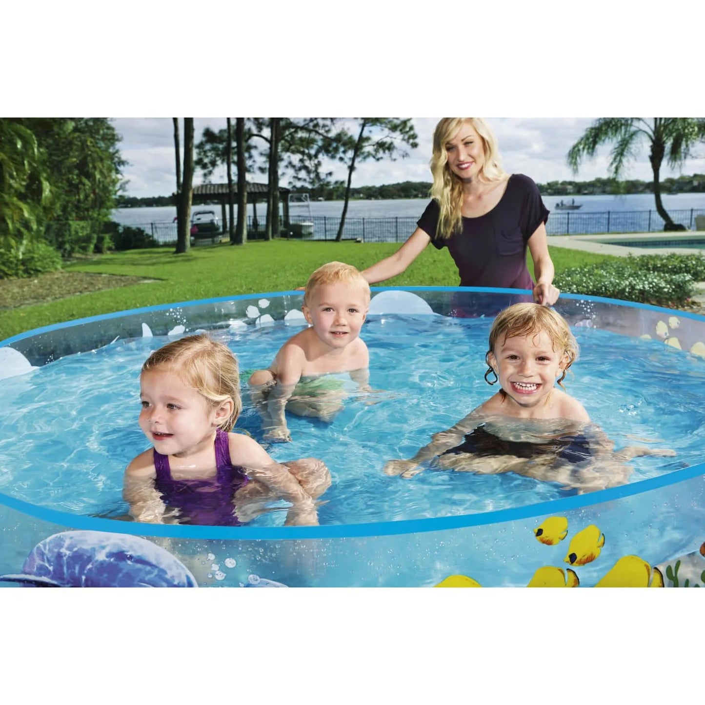 Piscina BEstway Semi Rigida para niños 1.83MX38Cm